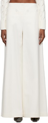 Max Mara White Lampara Trousers