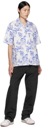 Isabel Marant Blue Lazlo Ginkgo Shirt