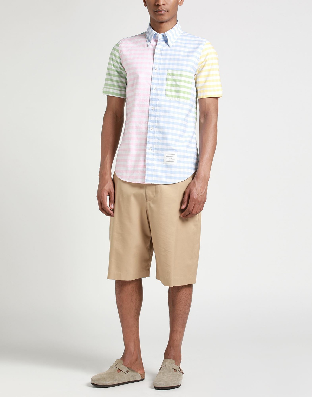 Thom Browne Mens Shirt in Pink