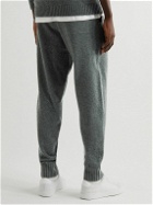Zimmerli - Tapered Stretch-Cashmere Sweatpants - Gray