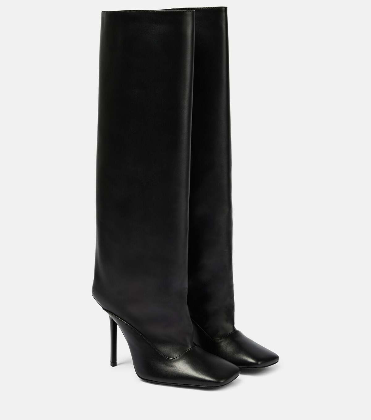 The Attico Sienna leather knee-high boots The Attico The Attico Sienna leather knee-high boots The Attico