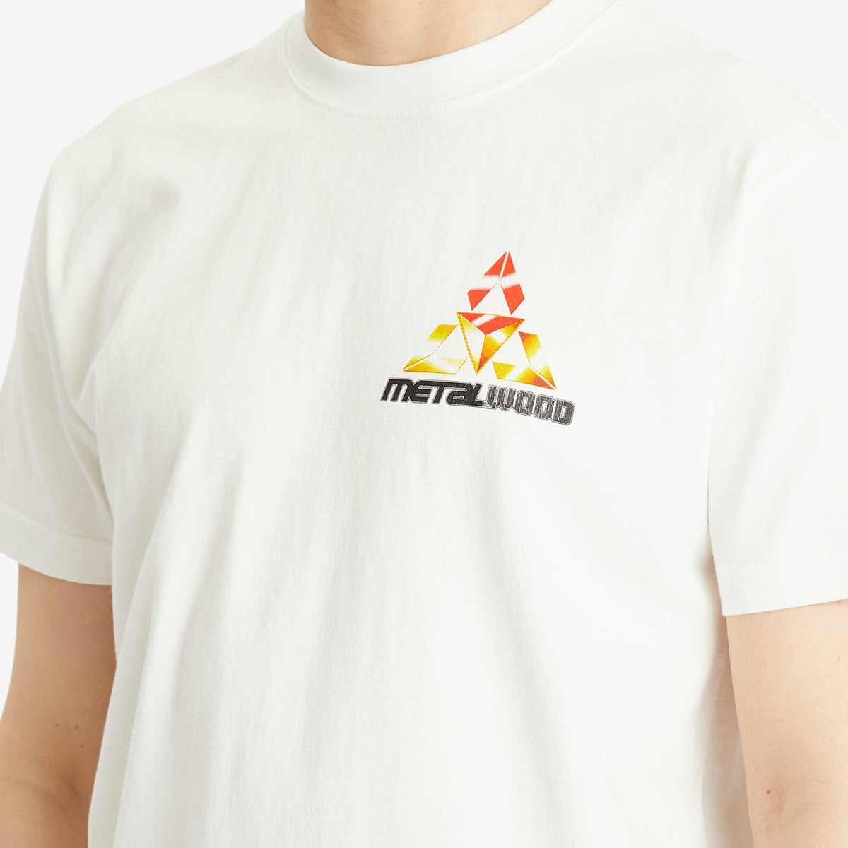 Metalwood Studio Men's Tri-Metal T-Shirt in White