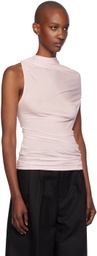 Helmut Lang Pink Sleeveless Wind Top