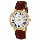 Oniss ON3322-L Quartz Crystal White Dial Ladies Watch ON3322-LG/WT