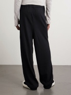 Rick Owens - Tapered Boiled-Cashmere Sweatpants - Black