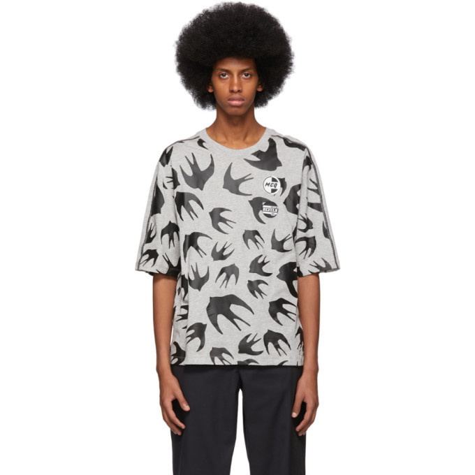 Photo: McQ Alexander McQueen Grey Racer Swallow T-Shirt