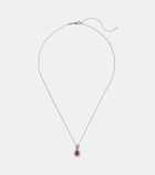 Bucherer Fine Jewellery Classics 18kt white gold pendant necklace with ruby
