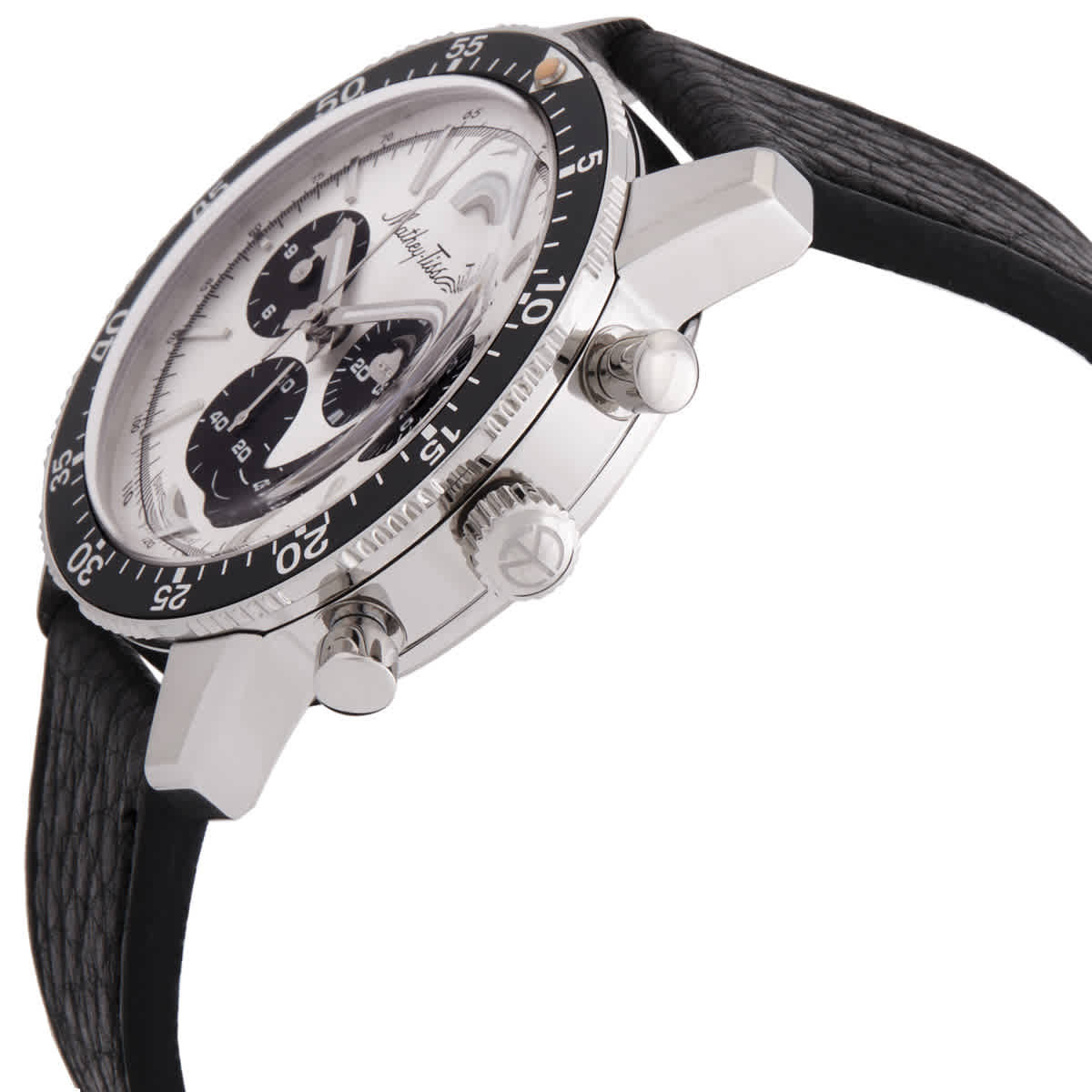 Mathey-Tissot 1968 Chronograph Automatic Silver Dial Mens Watch H1968SN