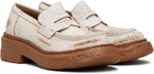 CAMPERLAB Brown & White Vamonos Loafers
