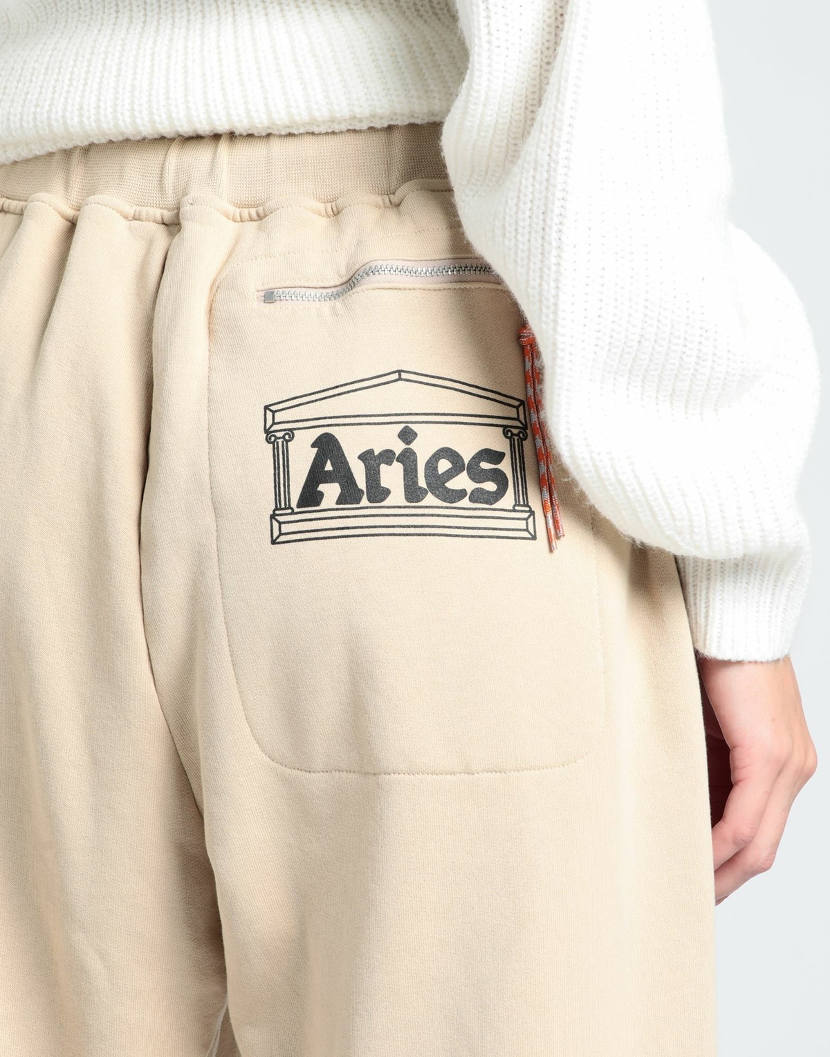 Aries Womens Pants in Beige
