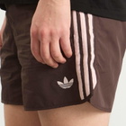 Adidas Men's Sprinter Shorts in Aurora Coffee/Sandy Pink