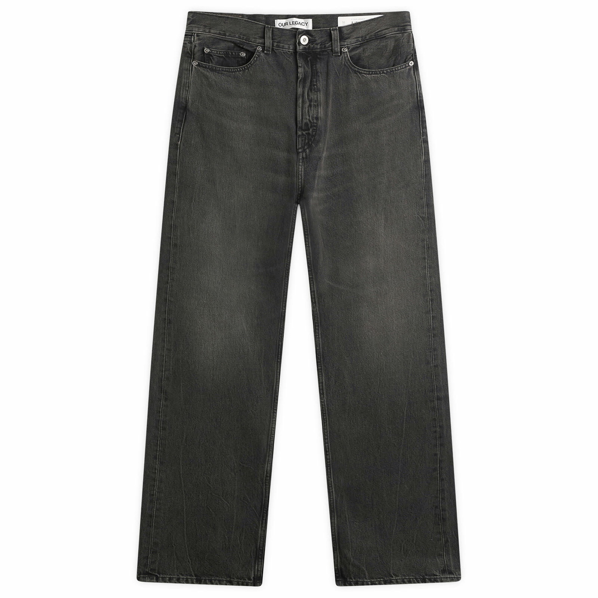 希少】Our Legacy 20ss Zigzag Denim Black 【公式通販】