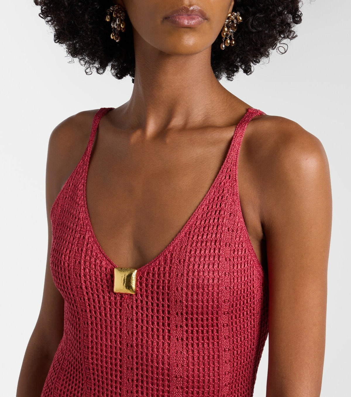 ViX Paula Hermanny Reese midi dress