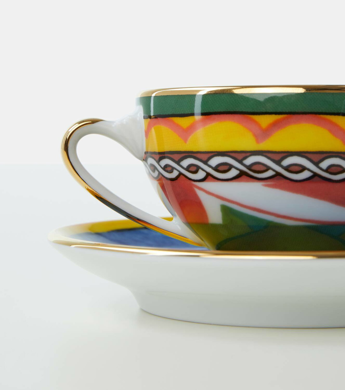 Dolce&Gabbana Casa Porcelain espresso cup and saucer set