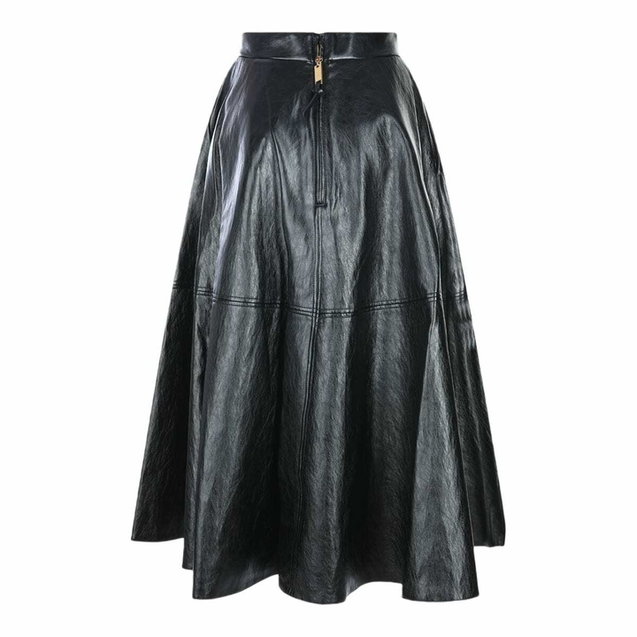Photo: Elisabetta Franchi Black Viscose Skirt