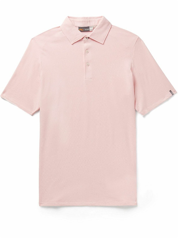 Photo: Kjus Golf - Sunder Stretch-Piqué Golf Polo Shirt - Pink