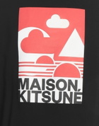 Maison Kitsuné Mens Sweatshirt in Black