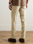 Mr P. - Straight-Leg Wool, Silk and Linen-Blend Trousers - Neutrals