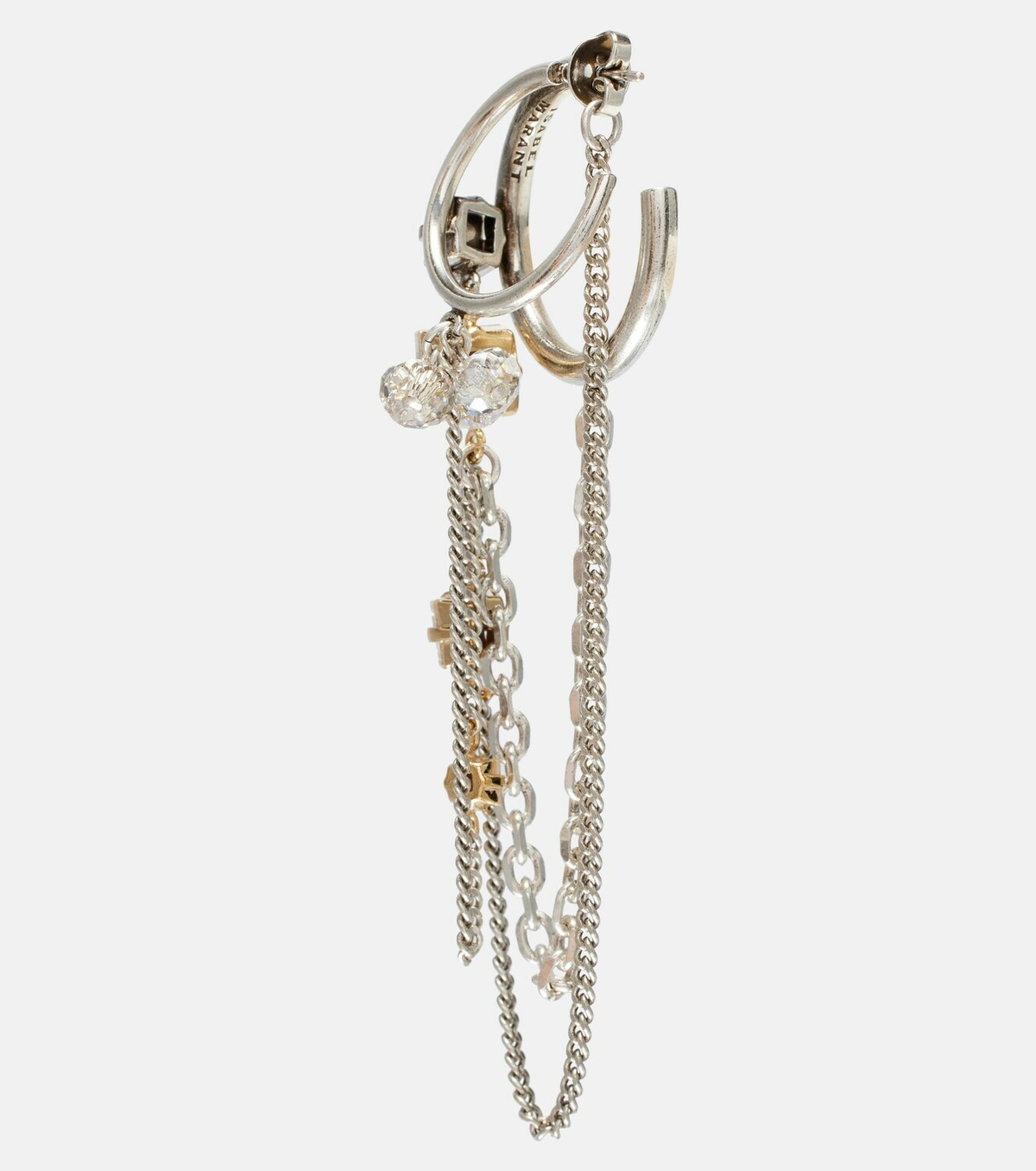 Isabel Marant Embellished single hoop earring