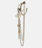 Isabel Marant Embellished single hoop earring