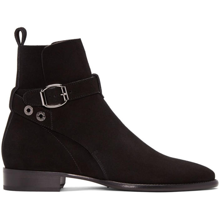 Photo: Jimmy Choo Black Suede Holden Boots