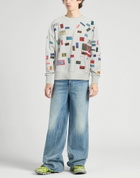 Kenzo Mens Sweatshirt Light in Grey