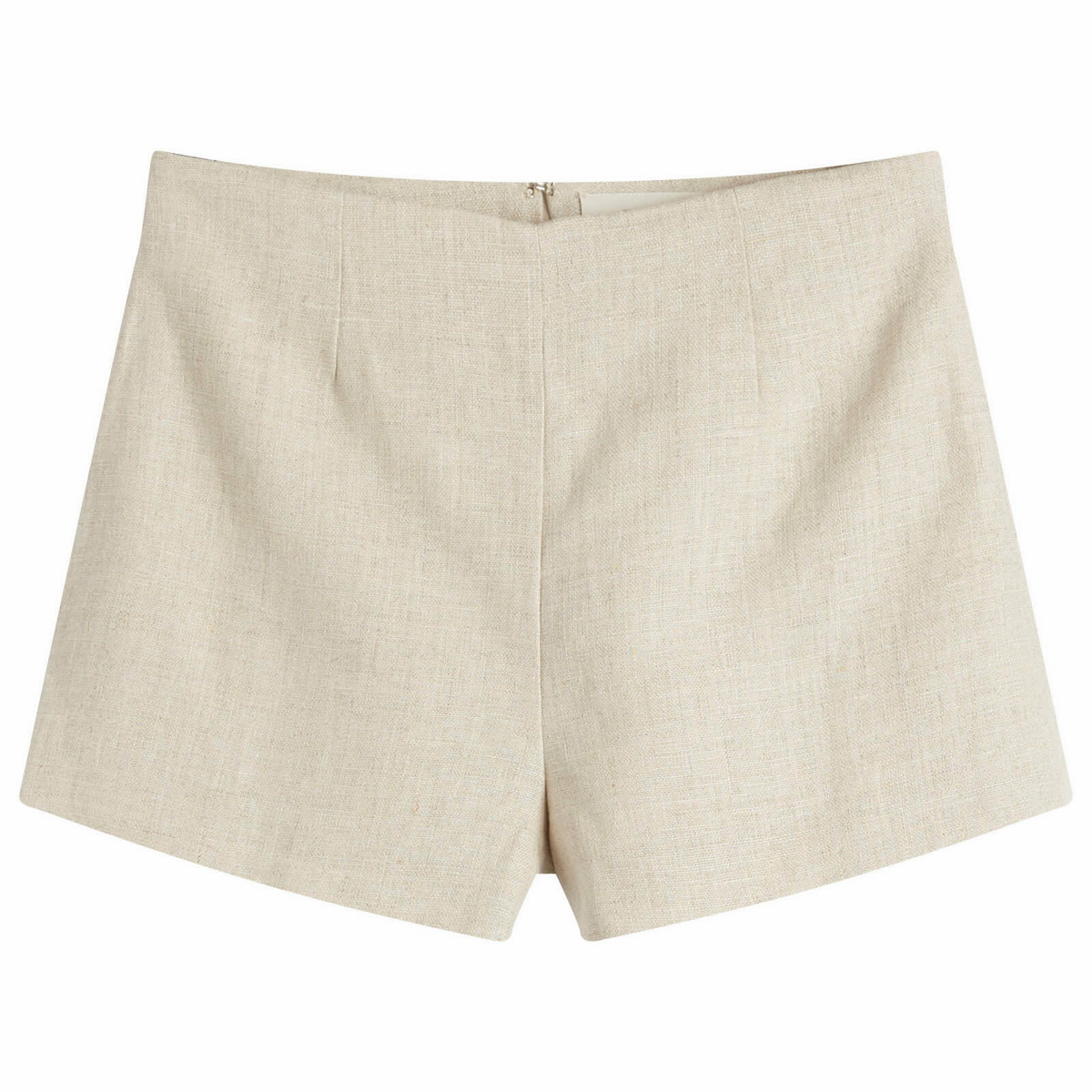 Faithfull The Brand Women's Lila Mini Linen Shorts in Oatmeal