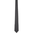 Burberry Grey Monogram Manston Tie