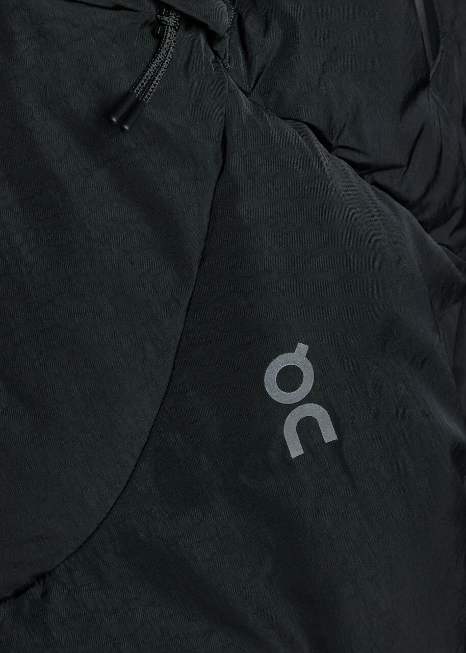 ON All-day Padded Hooded Nylon Jacket Black