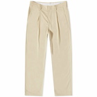 NN07 Men's Bill Pleated Pant in Ecru