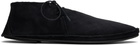 The Row Black Tyler Lace Up Derbys