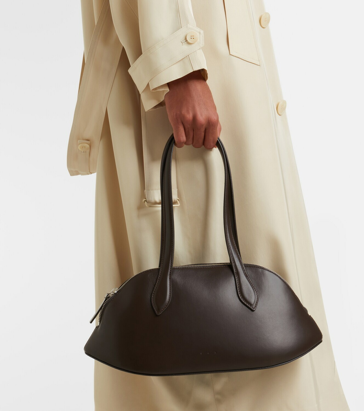 Aesther Ekme Cosmo Medium leather bowling bag