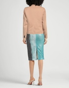 Plan C Womens Blazer Light brown
