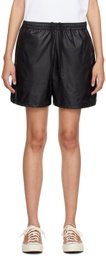 Palmes Black Middle Shorts
