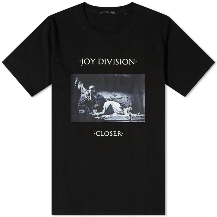 Photo: Neuw Denim Men's Joy Division Closer Band T-Shirt in Jet Black