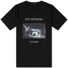 Neuw Denim Men's Joy Division Closer Band T-Shirt in Jet Black