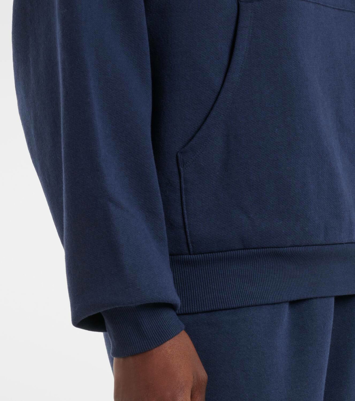 Alo Yoga Accolade cotton-blend jersey hoodie