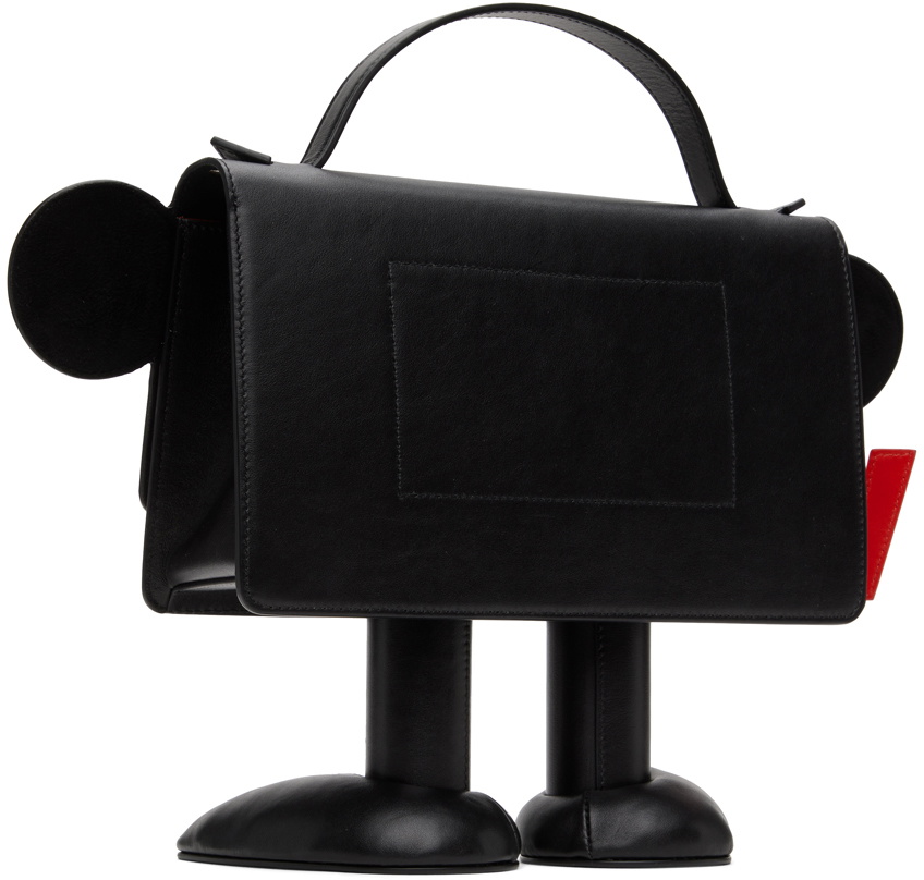 Walter Van Beirendonck Black & Red Ghost Bag Walter Van