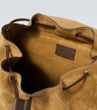 Valentino Garavani VLogo suede backpack