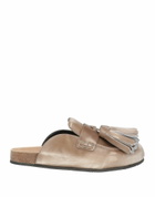 Jw Anderson Womens Mules & Clogs Khaki