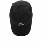 Maison Kitsuné Men's Cafe Kitsune 5P Cap in Black