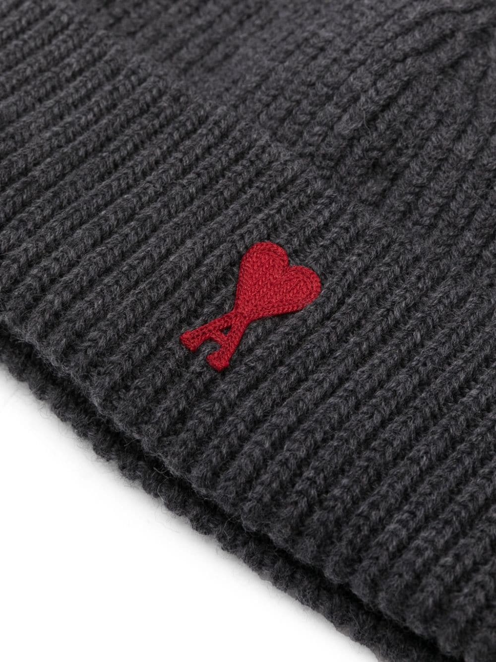 AMI PARIS - Ami De Coeur Wool Beanie AMI