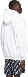 Balenciaga White New Copyright Hoodie