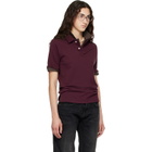 Raimundo Langlois Burgundy Layered Polo