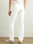 Gabriela Hearst - Anthony Slim-Fit Straight-Leg Organic Jeans - White