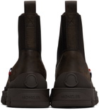 Moncler Brown Hevea Chelsea Boots