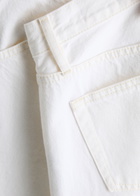 Frame Le Baggy Palazzo Wide-leg Jeans White