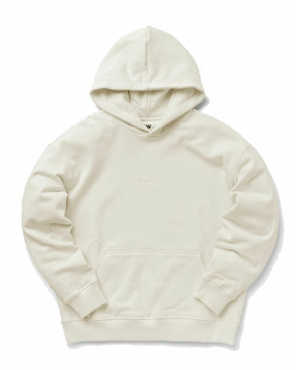 Photo: New Balance Wmns Nature State Hoodie White - Womens - Hoodies