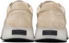 Fear of God Beige Suede Vintage Runner Sneakers