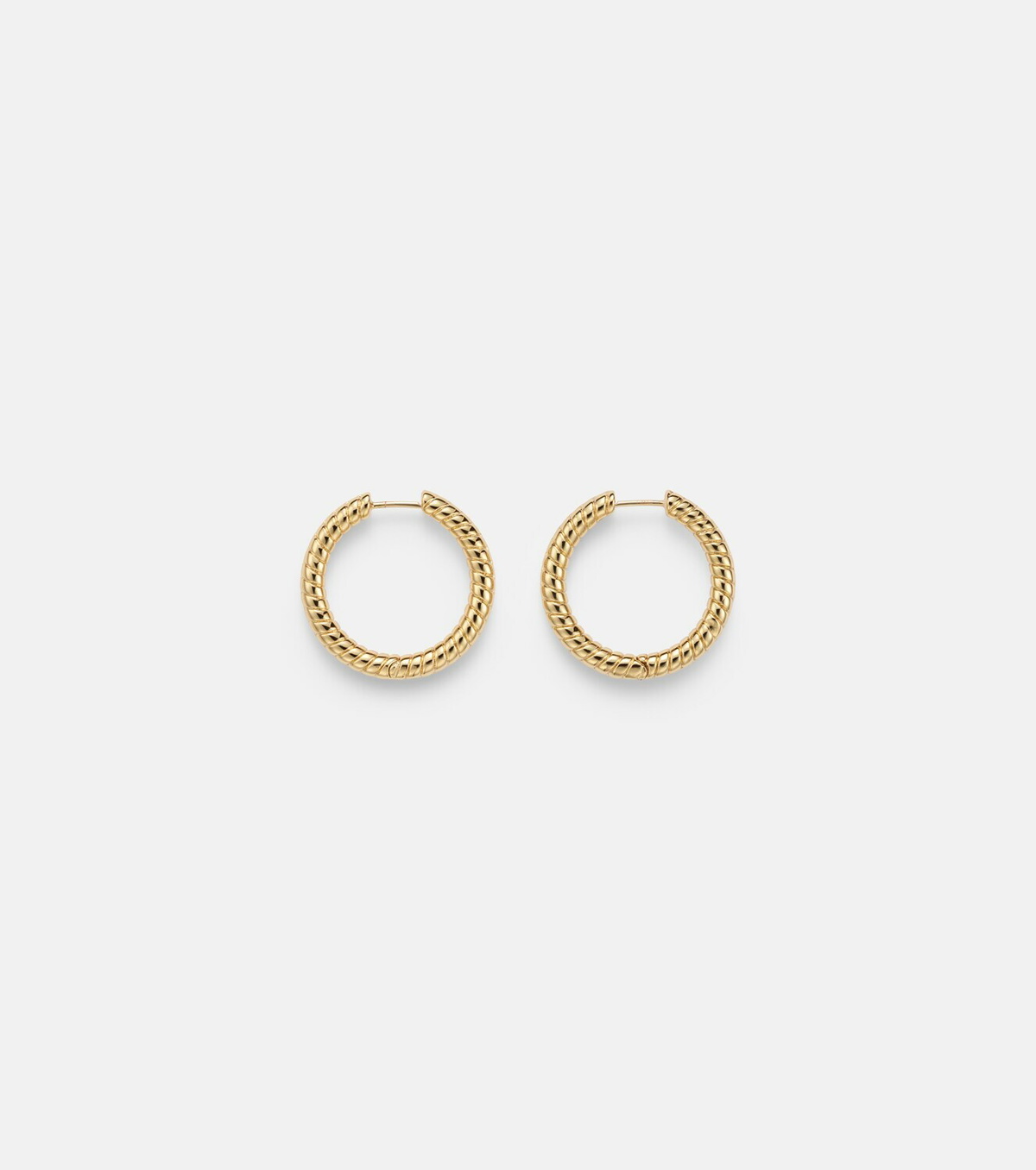 Jennifer Fisher Madison Avenue gold-plated hoop earrings